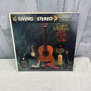 Vintage 1959 Carlos Montoya from St Louis to Seville Music LP Vinyl Record